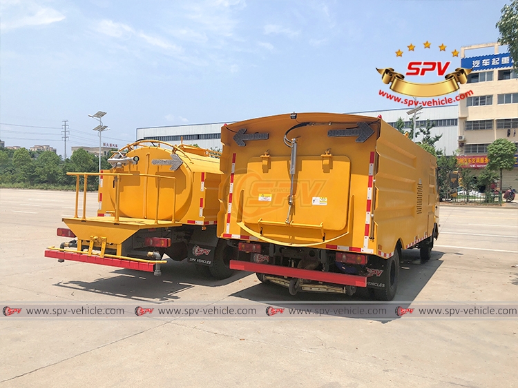 DONGFENG Road Sweeper Truck and Road Jetting Truck - RB